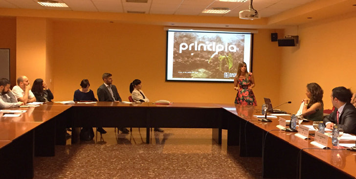 Presentación de las ayudas del Programa Principia en Vigo.