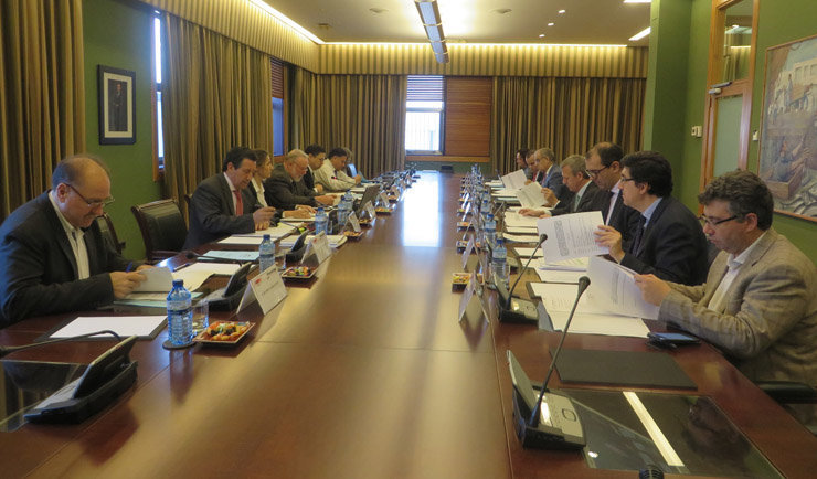 Reunión del Consejo de Administración del Puerto de Vigo.