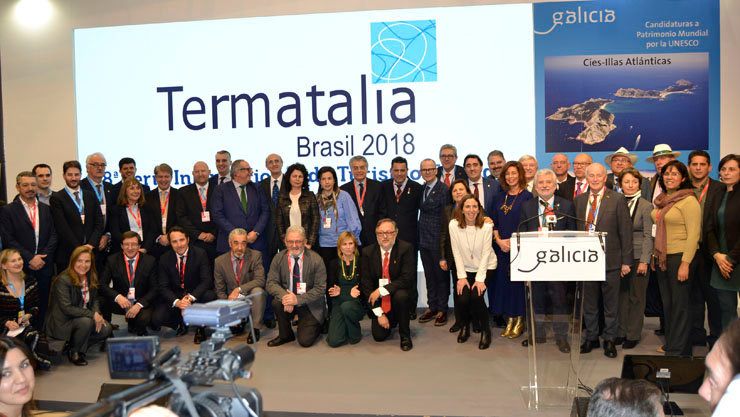 Presentación de Termatalia Brasil en Fitur.