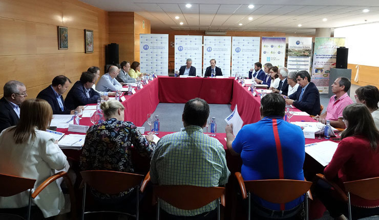 Reunión del comité organizador de ExpoBus Iberia.
