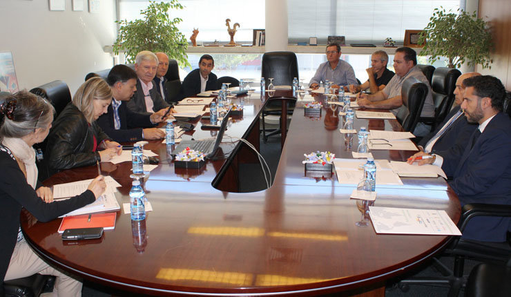 Comité asesor de Sportur, reunido en Expourense.