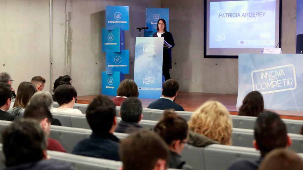 Patricia Argerey intervino en la jornada sobre Innova Peme celebrada en la sede de la Gain.