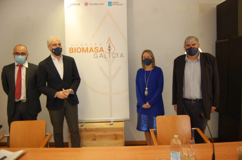 El vicepresidente económico de la Xunta participó en el acto de constitución del Clúster de la Biomasa de Galicia.