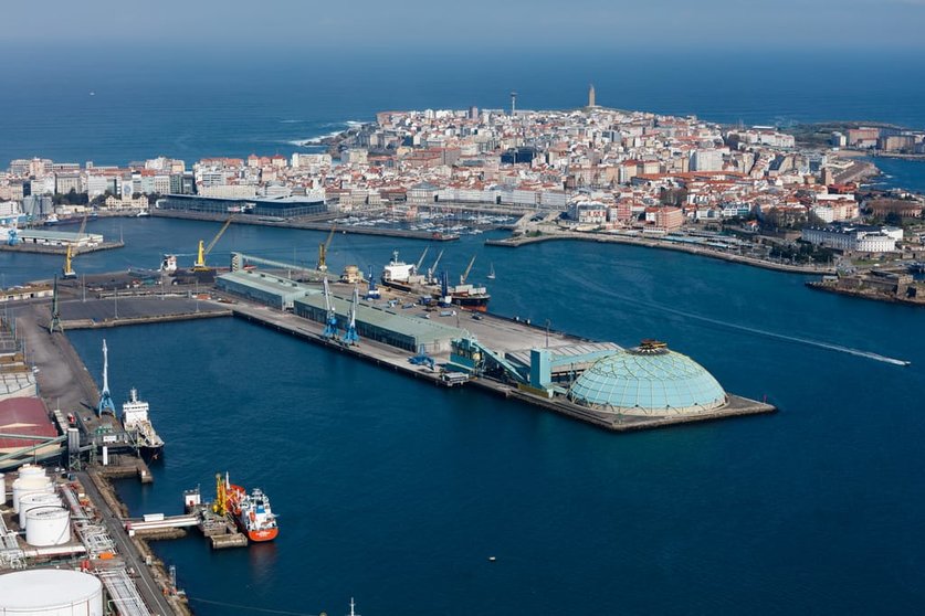 Puerto de A Coruña.