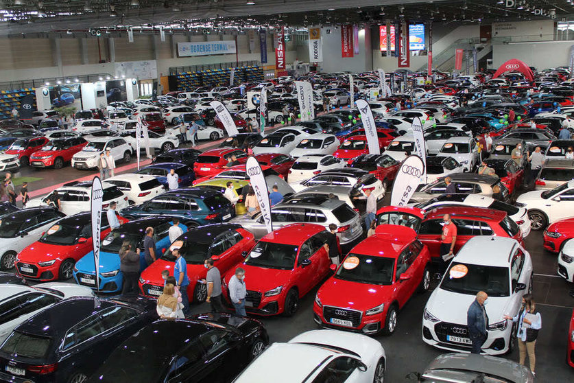Vista da pasada edición do Salón do Automóbil organizado por Expourense e ACAUTO.