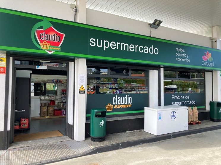 Supermercado Claudio Express en Alvedro (A Coruña).