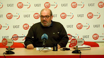 José Domínguez Barros, secretario de UGT-Galicia.