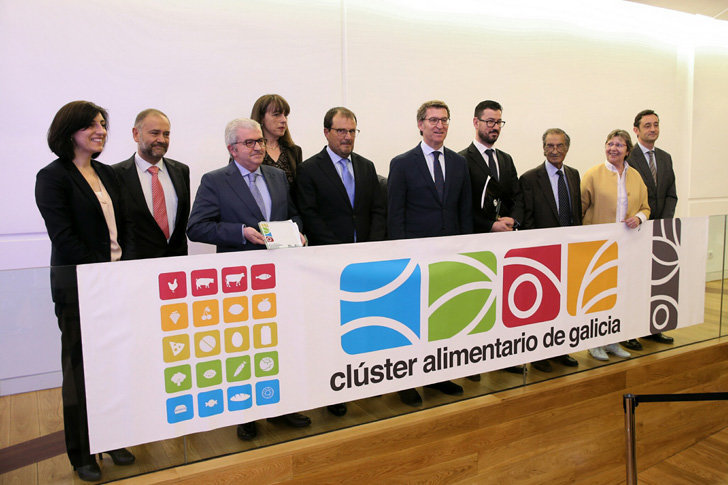 Premiados por el Cluster Alimentario de Galicia.