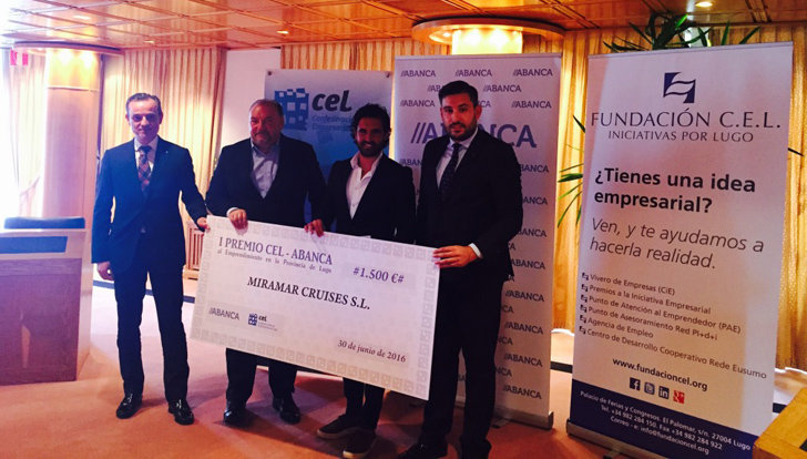 Miramar Cruises recibió el I Premio CEL-Abanca de