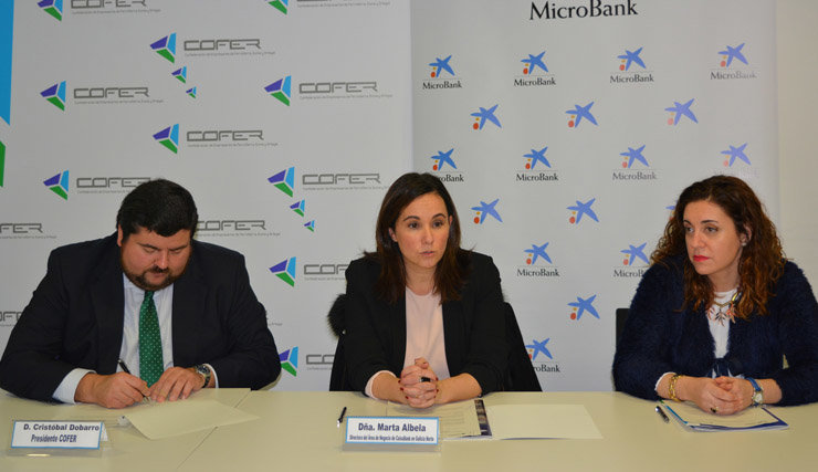 COFER y Microbank firmaron un convenio para facilitar el acceso a financiación a pymes y emprendedores.