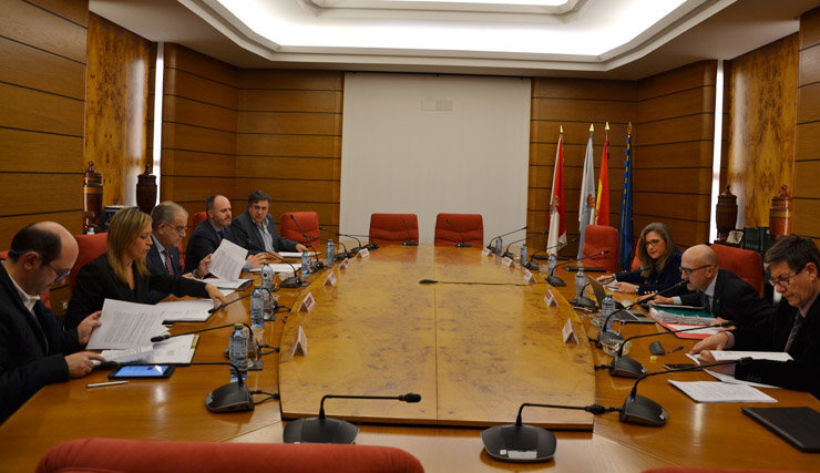 Una reunión del Comité Ejecutivo del Consorcio de la Zona Franca.