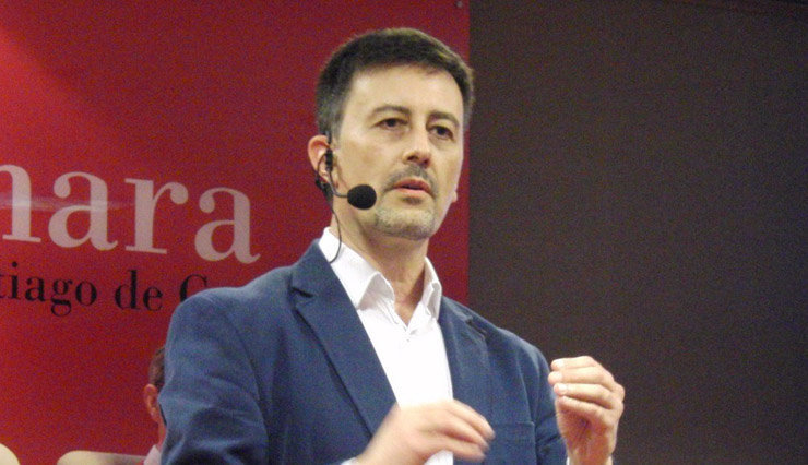 O conferenciante Marcelo Castelo.