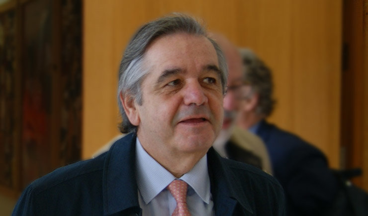 Juan Güell, presidente del Círculo de Empresarios de Galicia y ahora también de Club Financiero Vigo./ARCHIVO.