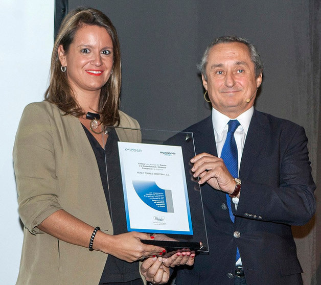 Endesa entregó el Premio a la Eficiencia Energética a Pérez Torres Marítima,