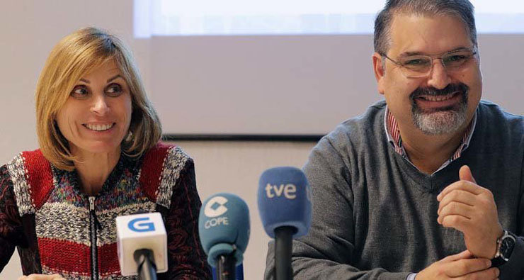 Nava Castro y Francisco González hicieron balance de la participación en Fitur de Turismo de Galicia.