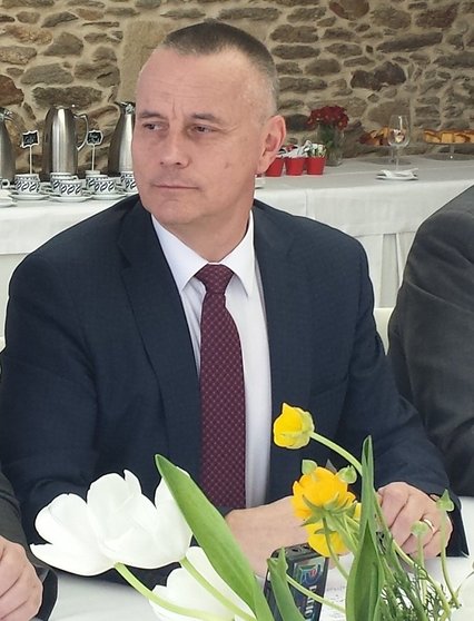 Jorge Cebreiros, presidente de la Confederación de Empresarios de Pontevedra.