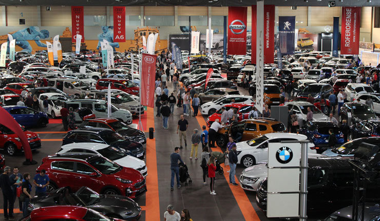 El Salón del Automóvil Nuevo presentó 300 vehículos en Expourense.