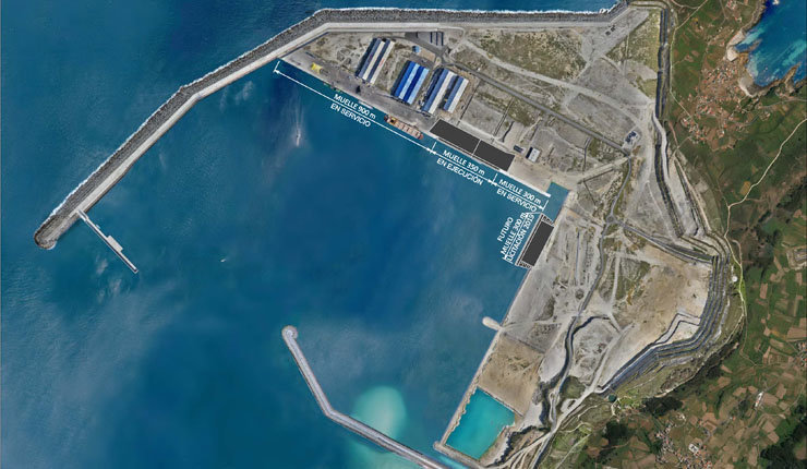 El Puerto de A Coruña añade un nuevo muelle en Punta Langosteira a su plan de inversiones.