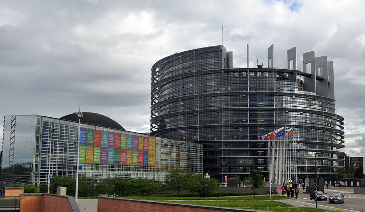 Parlamento europeo, en Estrasburgo.