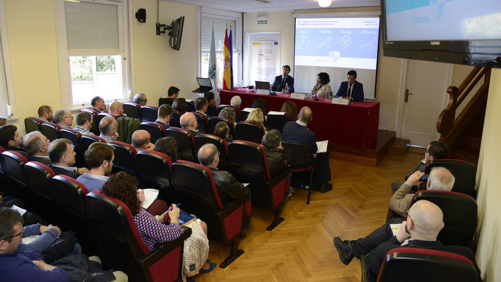 Jornada de presentación de la Oficina de Transformación Digital, en la sede de Asime en Vigo.