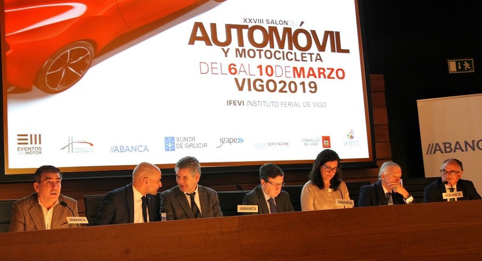 Presentación de la 28ª edición del Salón del Automóvil y la Motocicleta de Vigo.