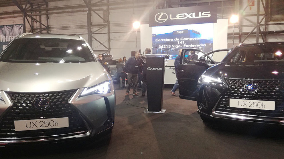 Los nuevos modelos Lexus, en el Salón del Automóvil de Vigo, en IFEVI.