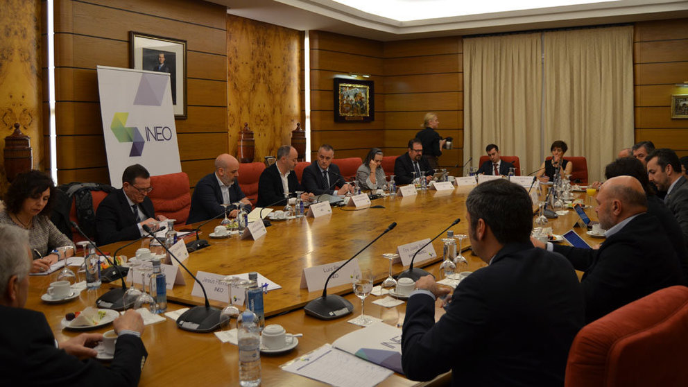 El Consejo Consultivo de INEO se reunió en la sede de la Zona Franca de Vigo.