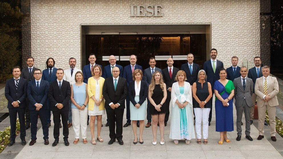 Directivos participantes en el PDD Galicia 2019 del IESE.