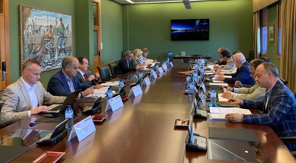 Reunión del consejo de administración de la Autoridad Portuaria de Vigo