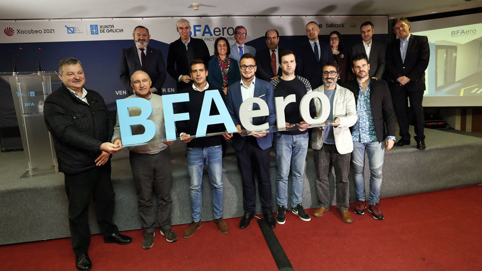 Presentación de proyectos de la segunda edición de la BFAero en Lugo.