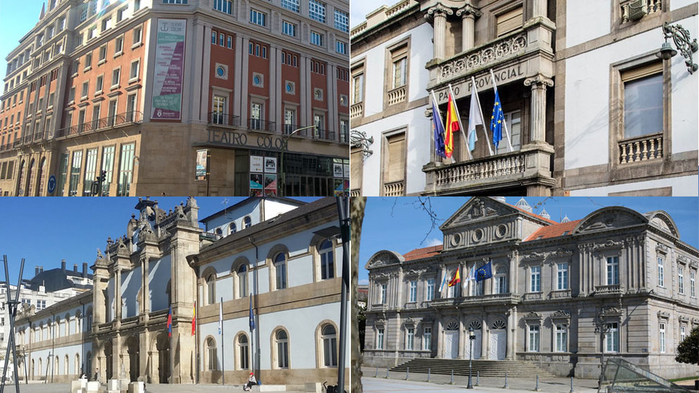 As Deputacións da Coruña, Ourense, Lugo e Pontevedra toman medidas fronte ao covid-19.