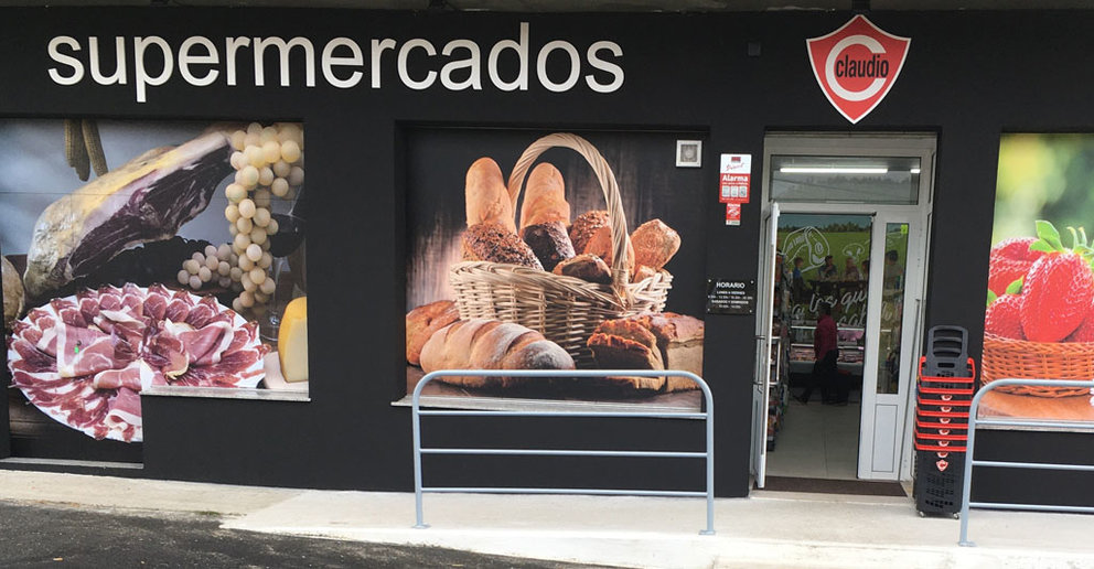 Supermercado Claudio de A Baña (A Coruña).