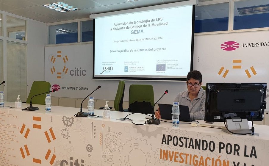 A investigadora do CITIC Nieves R. Brisaboa deu conta dos resultados do proxecto GEMA.