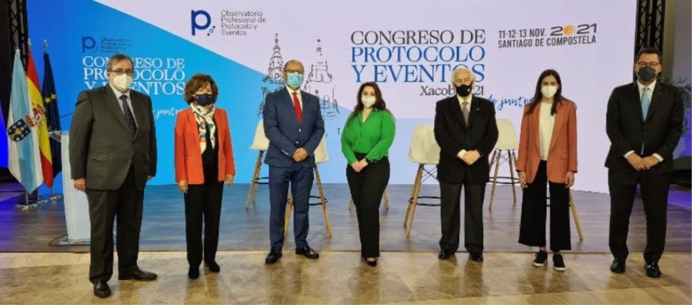 Presentación en Santiago del congreso internacional de protocolo y eventos que organiza OPPE.