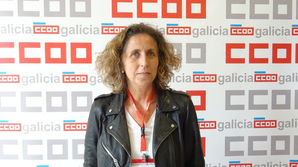 Amelia Pérez, nova secretaria xeral de Comisións Obreiras de Galicia.