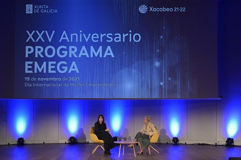 Celebración do XXV aniversario do programa Emega de emprendemento feminino na Coruña./M.FUENTES