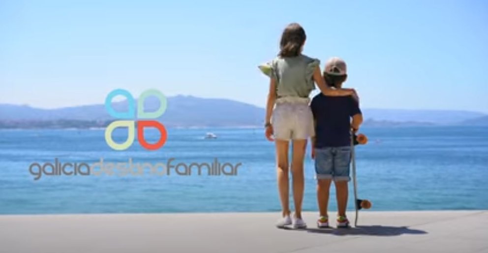Un nuevo vídeo promociona el proyecto Galicia Destino Familiar del Clúster Turismo de Galicia.