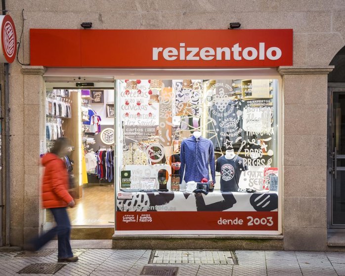 Una tienda de Reizentolo.