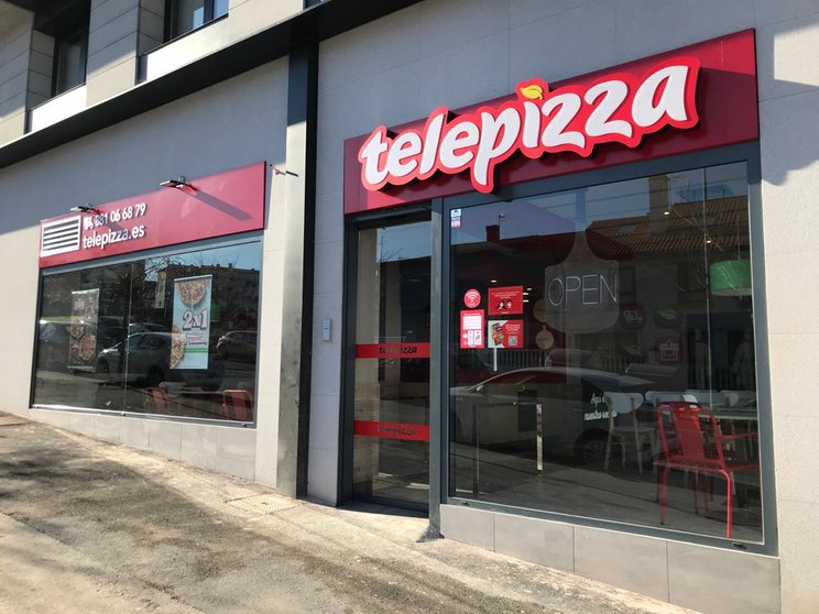 Nuevo Telepizza de Santa Cruz de Oleiros.