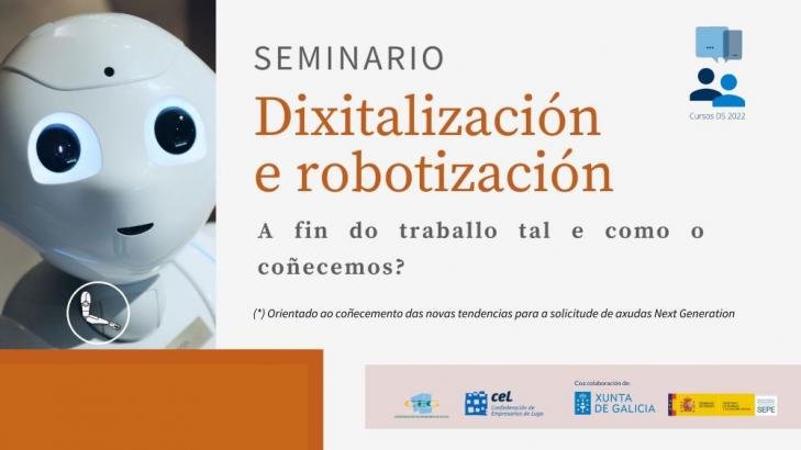 La CEL organiza el seminario  "Digitalización y Robotización: ¿el fin del trabajo tal y como lo conocemos?".