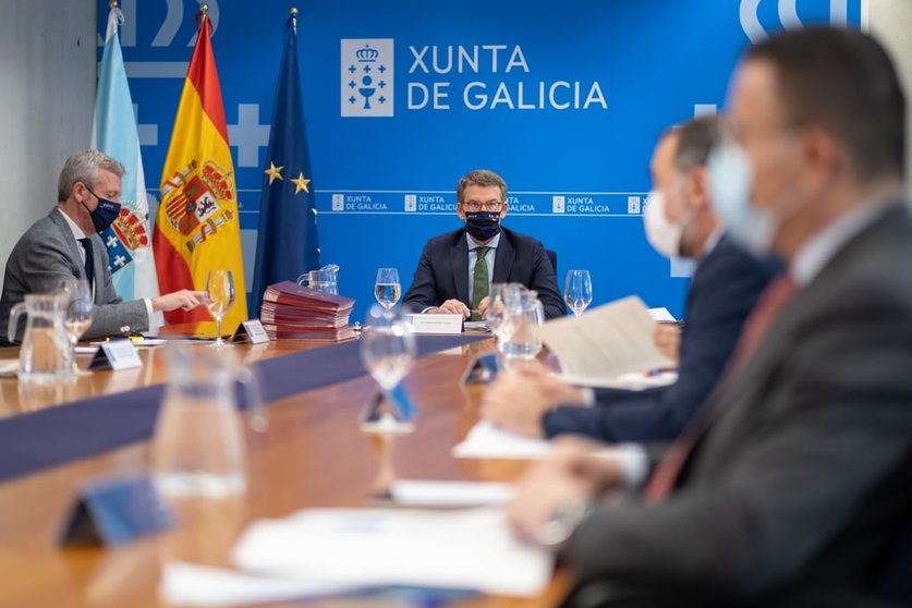 El Consello de la Xunta se reunió en Lugo./D.CABEZÓN. XUNTA DE GALICIA.