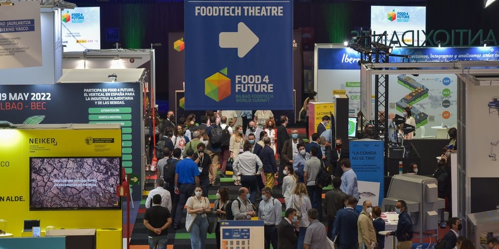 Food4Future ExpoFoodTech, que reunirá a más de 7.000 profesionales de la industria 
alimentaria de todo el mundo en el BEC Bilbao Exhibition Center.