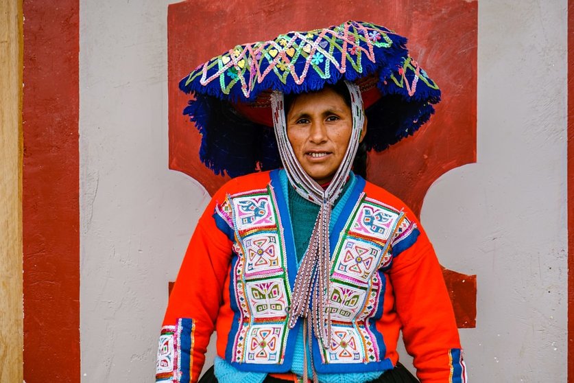 Ana Chillihuani Yapura, emprendedora turística en Cuzco, Perú.