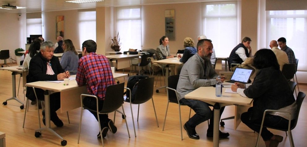 Los encuentros entre micropymes y agentes digitalizadores tuvieron lugar en la sede de la CEC en A Coruña.
