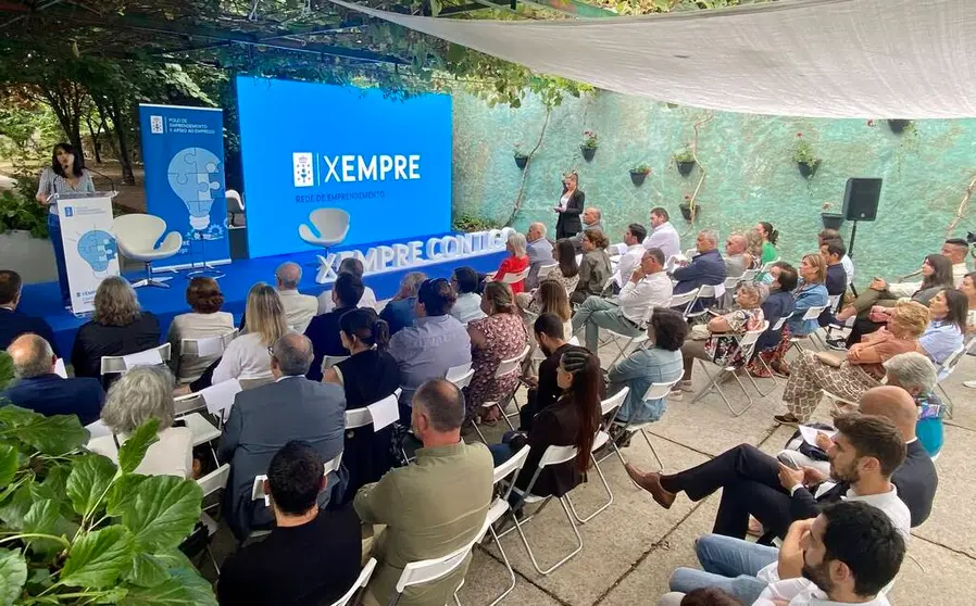 María Jesús Lorenzana inauguró el Polo de Emprendimiento de Silleda.