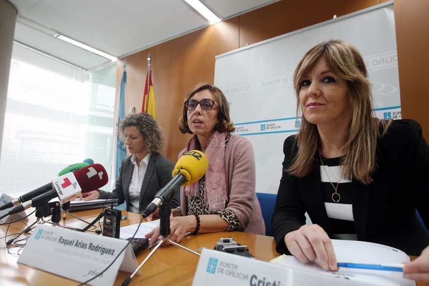 La delegada de la Xunta en Lugo, Raquel Arias, presenta las ayudas de la Consellería de Economía.