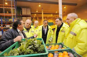 Valentín Formoso visitó las instalaciones de GADISA en Betanzos