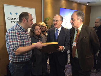 El embajador de España en Bélgica, Ignacio Matellanes, visitó la Galician Gourmet Extravaganza.