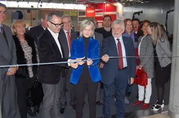 La secretaria xeral de Empleo, Covadonga Toca, inauguró Previsel./M.R.