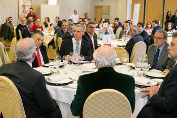 Francisco Conde asistió al encuentro empresarial de Cegasal./X.C.
